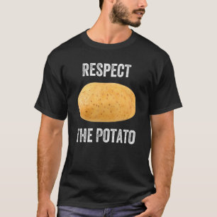 Aardappel Kostuum respecteer De Aardappel Wortel T-shirt