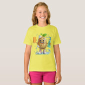 Aardappel met shampoo t-shirt (Voorkant volledig)