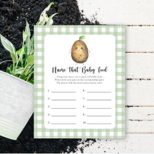 Aardappel - Noem dat baby Food douchespel