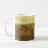 Aardappel planten door Vincent van Gogh, Vintage K Koffiemok (Links)