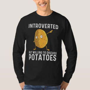 Aardappel Voor Mannen Vrouwen Groentewortel Gewas T-shirt