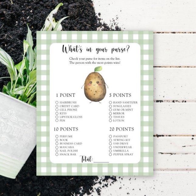 Aardappel - Wat zit er in je portemonnee baby show (Creator heeft geüpload)