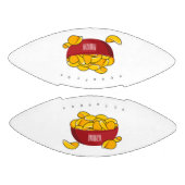 Aardappelchipafbeelding cartoon american football (Panelen)