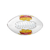 Aardappelchipafbeelding cartoon american football (Voorkant)