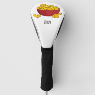 Aardappelchipafbeelding cartoon golfheadcover