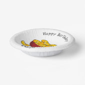 Aardappelchipafbeelding cartoon papieren kommen (Gebogen)