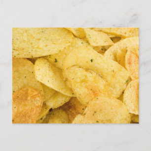 Aardappelchips Briefkaart