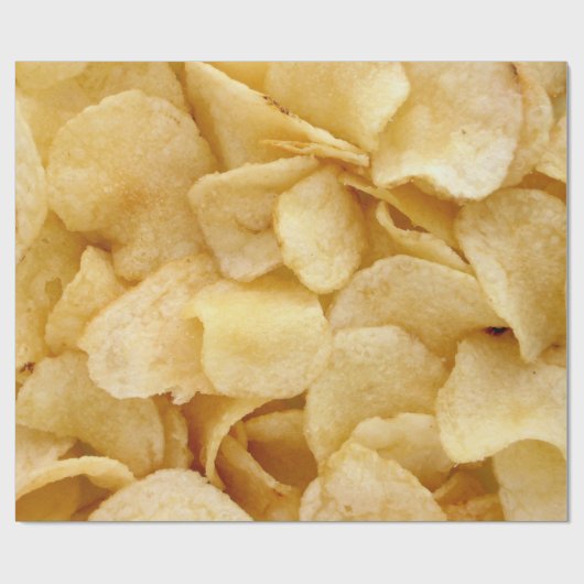 Aardappelchips Cadeaupapier (Vlak)