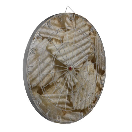 Aardappelchips Dartbord (Voorkant Links)
