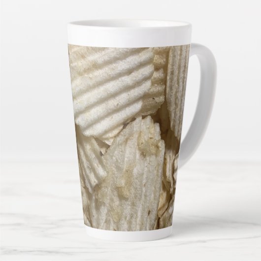 Aardappelchips Latte Mok (Rechterhoek)