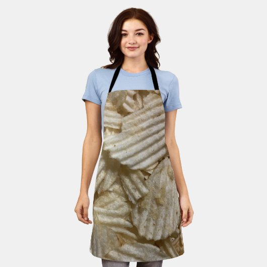 Aardappelchips Schort (Gedragen)