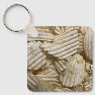 Aardappelchips Sleutelhanger