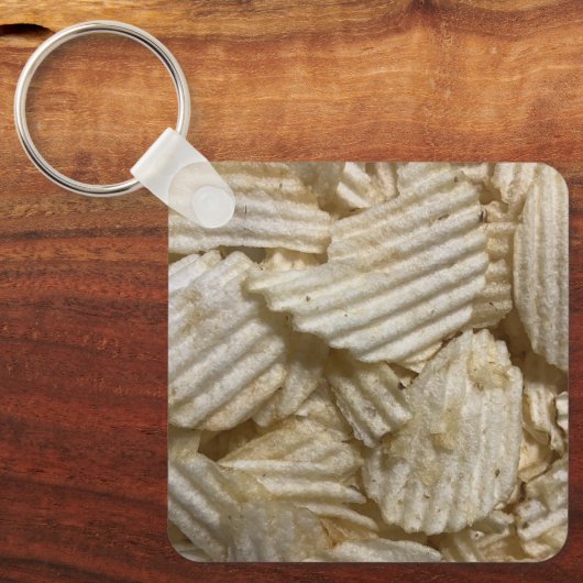 Aardappelchips Sleutelhanger (Voorkant)