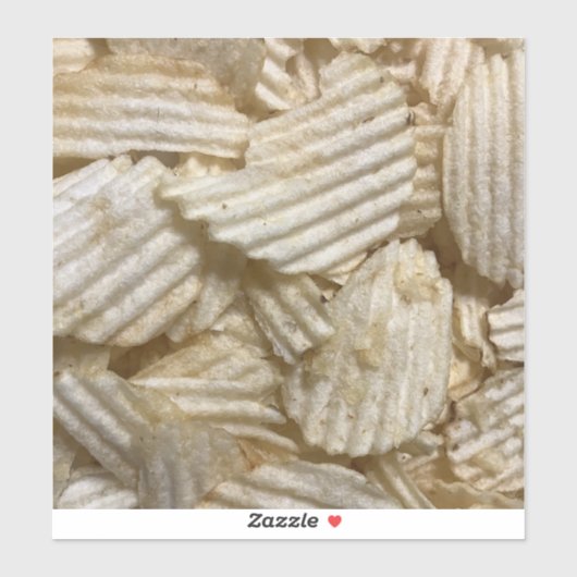 Aardappelchips Sticker (Vel)