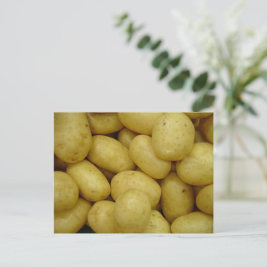 Aardappelen Briefkaart (Staand voorkant)