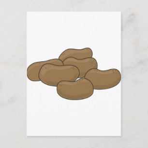 Aardappelen Briefkaart