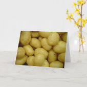 Aardappelen Kaart (Gele Bloem)