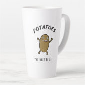 Aardappelen zijn de beste latte mok (Rechterhoek)