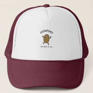 Aardappelen zijn de beste trucker pet