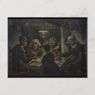 Aardappeleters Briefkaart