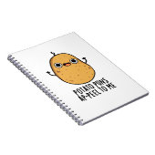 Aardappelgrappen B-linken Me Funny Aardappelgrap Notitieboek (Rechterzijde)