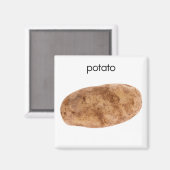 Aardappelkoeler Magnet Magneet (Voorkant / Achterkant)