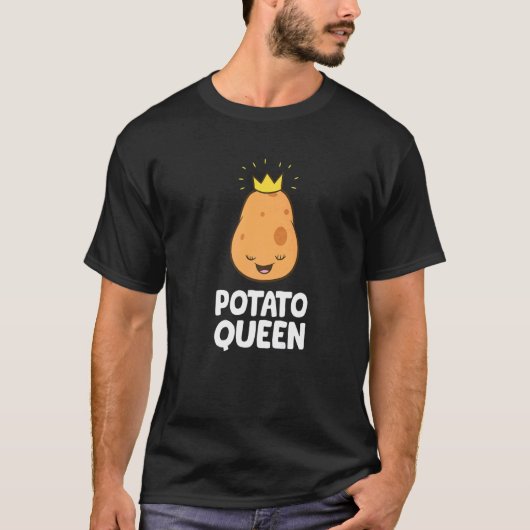 Aardappelkoningin T-shirt (Voorkant)