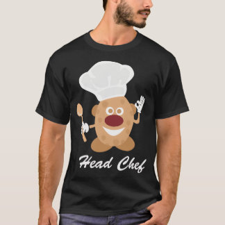 Aardappelkop Chef T-shirt