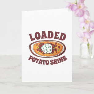 Aardappelmoessons Snack Food Appetizer Bacon Kaart
