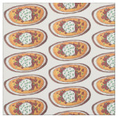 Aardappelmoessons Snack Food Appetizer Bacon Stof (Swatch)