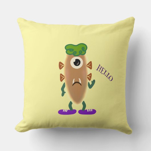 Aardappelmonster Kussen (Voorkant)