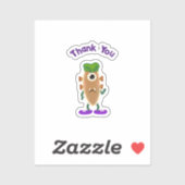Aardappelmonster Sticker (Vel)