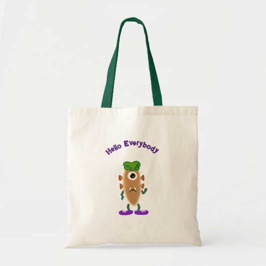 Aardappelmonster Tote Bag (Voorkant)