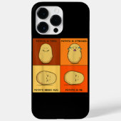 Aardappelmoot Vegetable Tater Vegan Lover Keto Case-Mate iPhone Case (Achterkant)