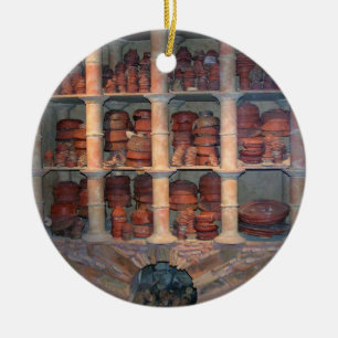 Aardappeloven uit Graufesenque, c.150 BC (foto) Keramisch Ornament
