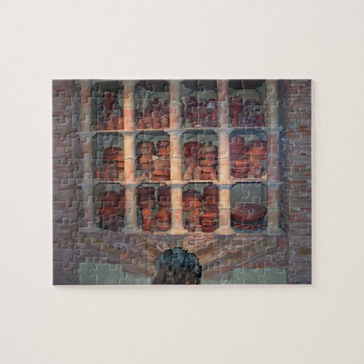 Aardappeloven uit Graufesenque, c.150 BC (foto) Legpuzzel (Horizontaal)