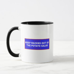 Aardappelsalade Grappige meme Mok