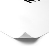 Aardappelschil voor mij Funny Potato pun Poster (Hoek)