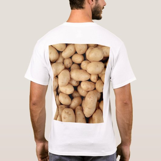 aardappelshirt t-shirt (Achterkant)