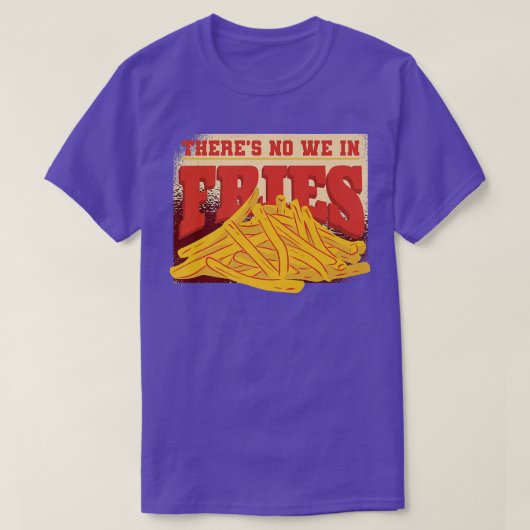 Aardappelsnacks Burger Kitchen friet T-shirt (Design voorkant)