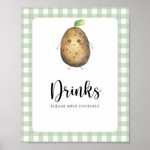 Aardappeltje - Drankjes pak jezelf Poster