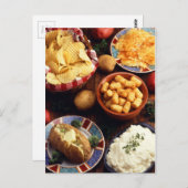 Aardappelvoeding Briefkaart (Voorkant / Achterkant)