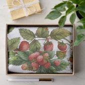 Aardbei 1e verjaardag Berry First Tissuepapier (Geschenk)