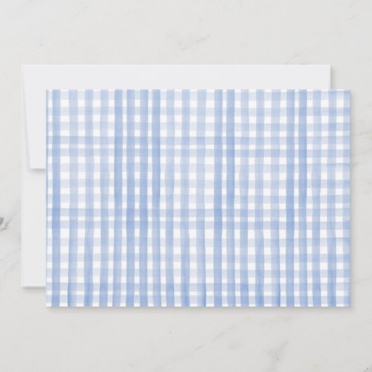 Aardbei 1e verjaardag Uitnodiging eerste Berry Swe (Achterkant)