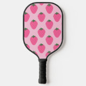 AARDBEI AANGEPASTE NAAM PICKLEBALL PADDLES (Achterkant)