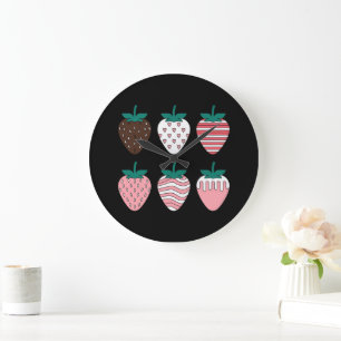 Aardbei Aardbeien Fruit Liefhebber Boeren Tuin Grote Klok