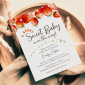 Aardbei Baby Meisje Douche Berry Schattige Red Clu Kaart