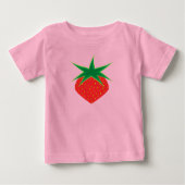 Aardbei Baby T-Shirt (Voorkant)