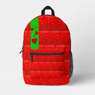 Aardbei Bedrukte Rugzak