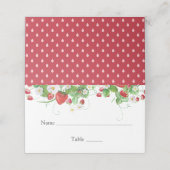 Aardbei Berry Sweet Baby shower (Buitenkant ongevouwen)